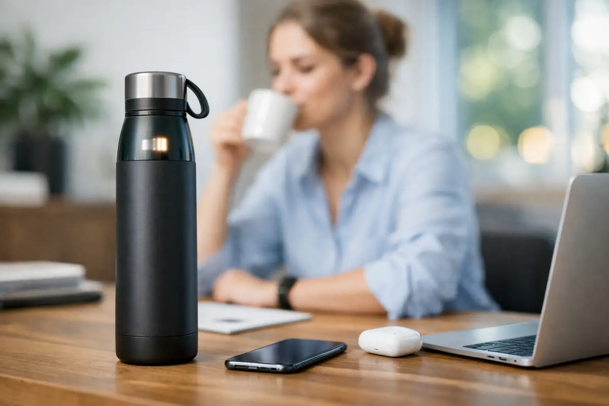 Smarte Trinkflasche im Alltag sinnvoll?