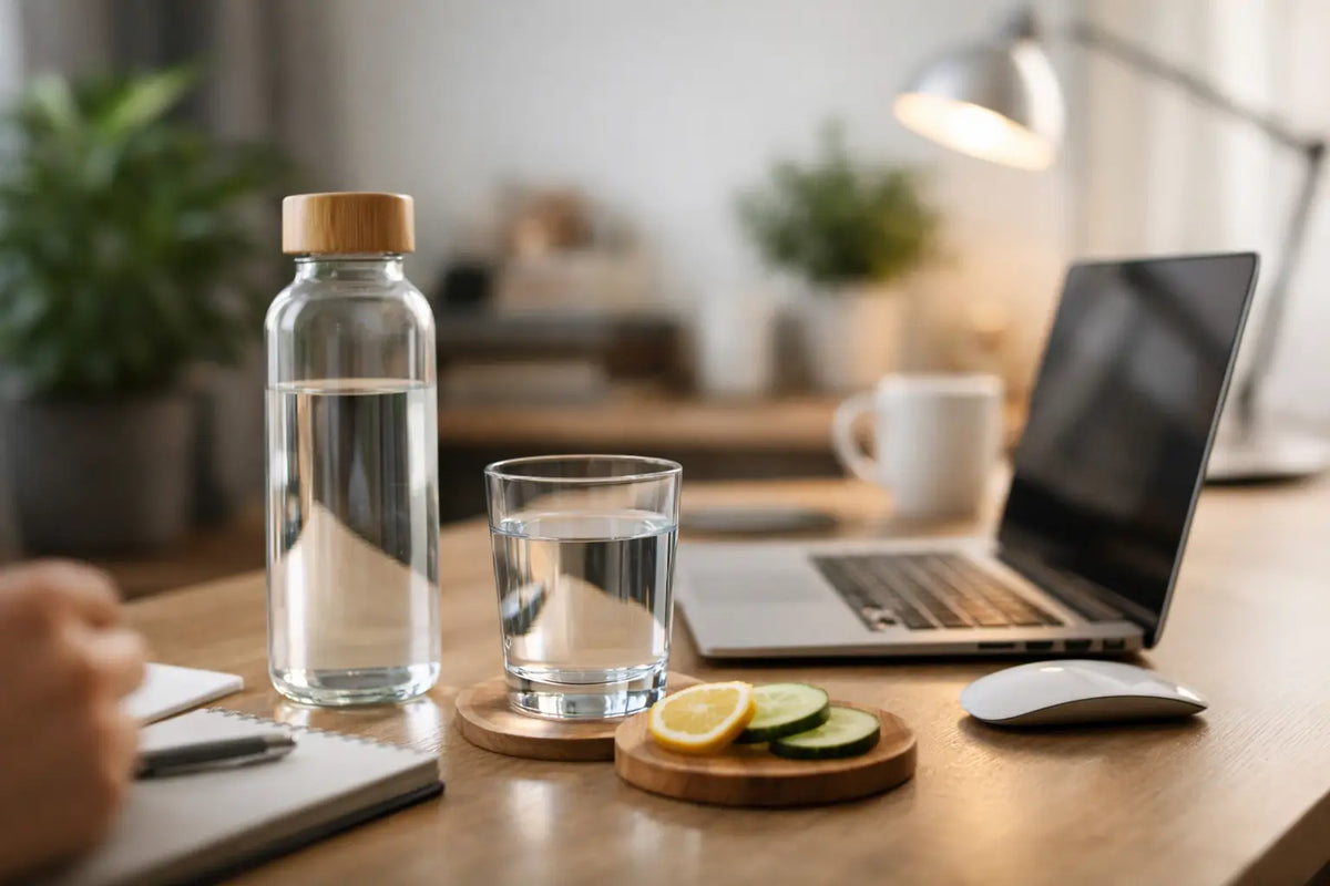 Trinkroutine im Homeoffice verbessern mit 7 Tipps