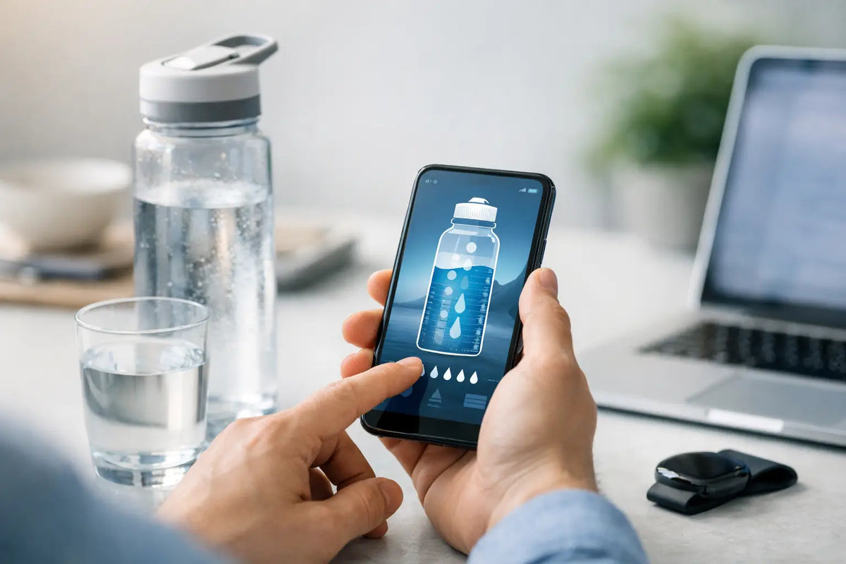 Wassertracking mit App für deinen Alltag