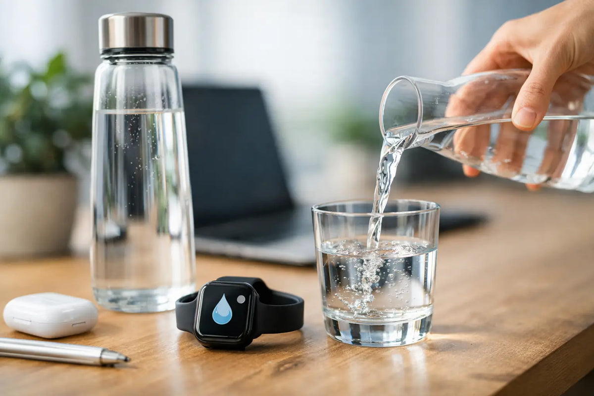 Wie kann ich automatisch genug trinken?