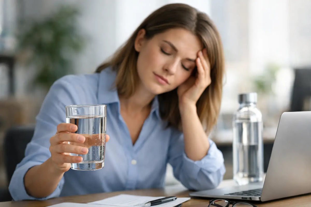Hilft mehr Wasser gegen Müdigkeit im Alltag?